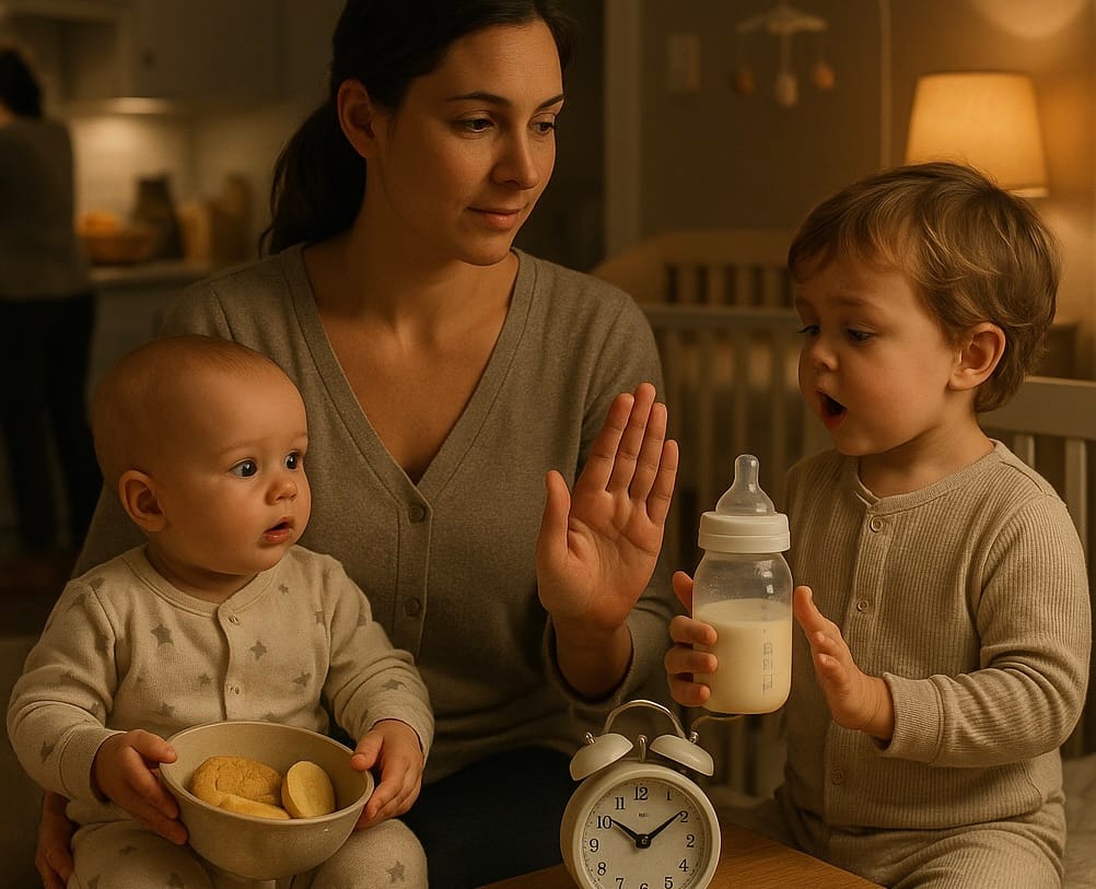 The Nighttime Feeding Connection: How Evening Meals Shape Your Baby's Sleep.